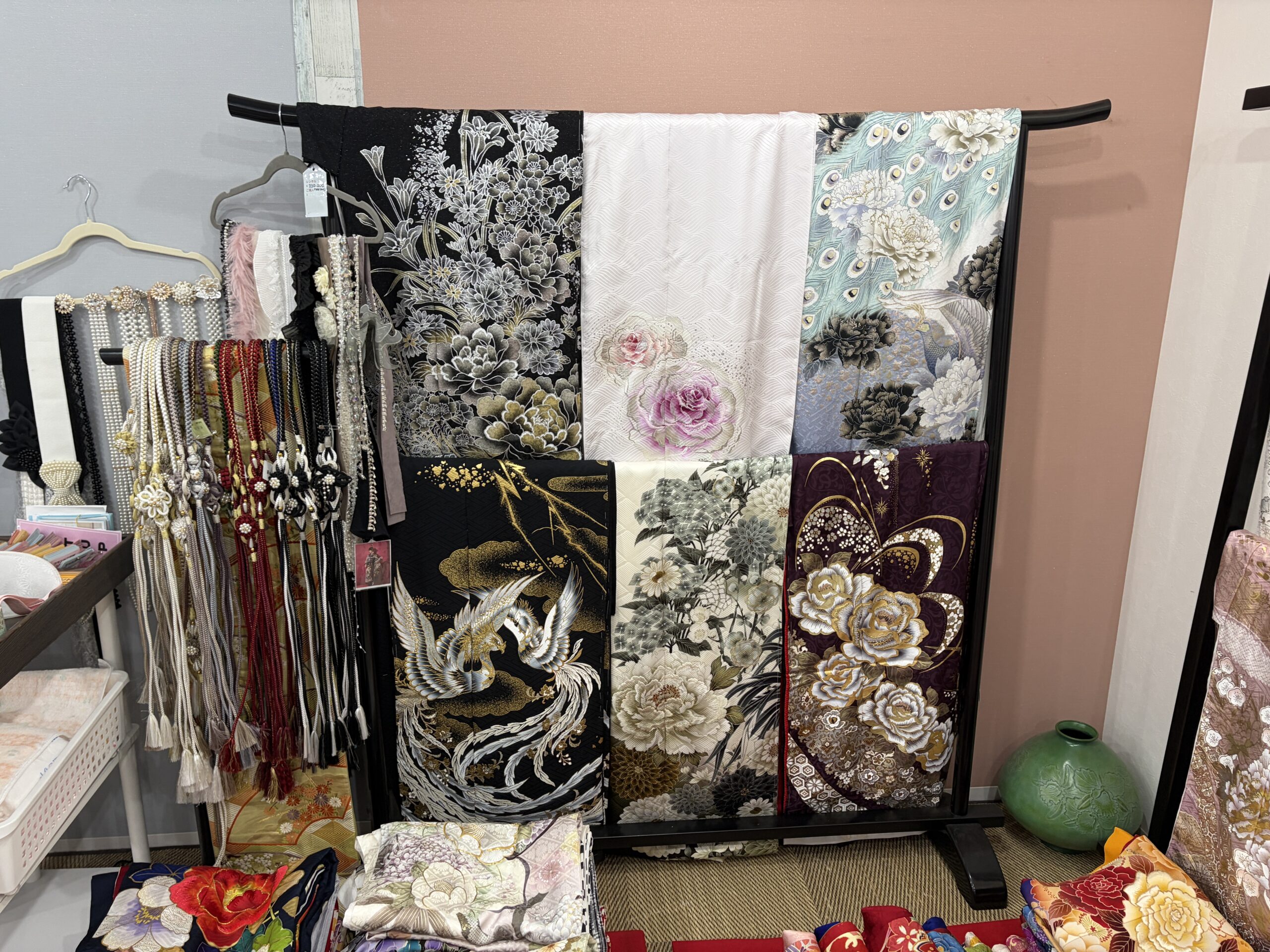 札幌の振袖専門店 店内の様子