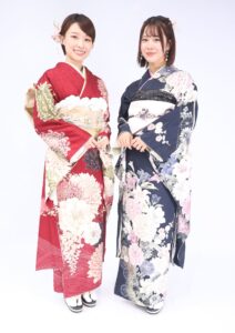 ミスユニバースジャパン北海道代表の振袖姿