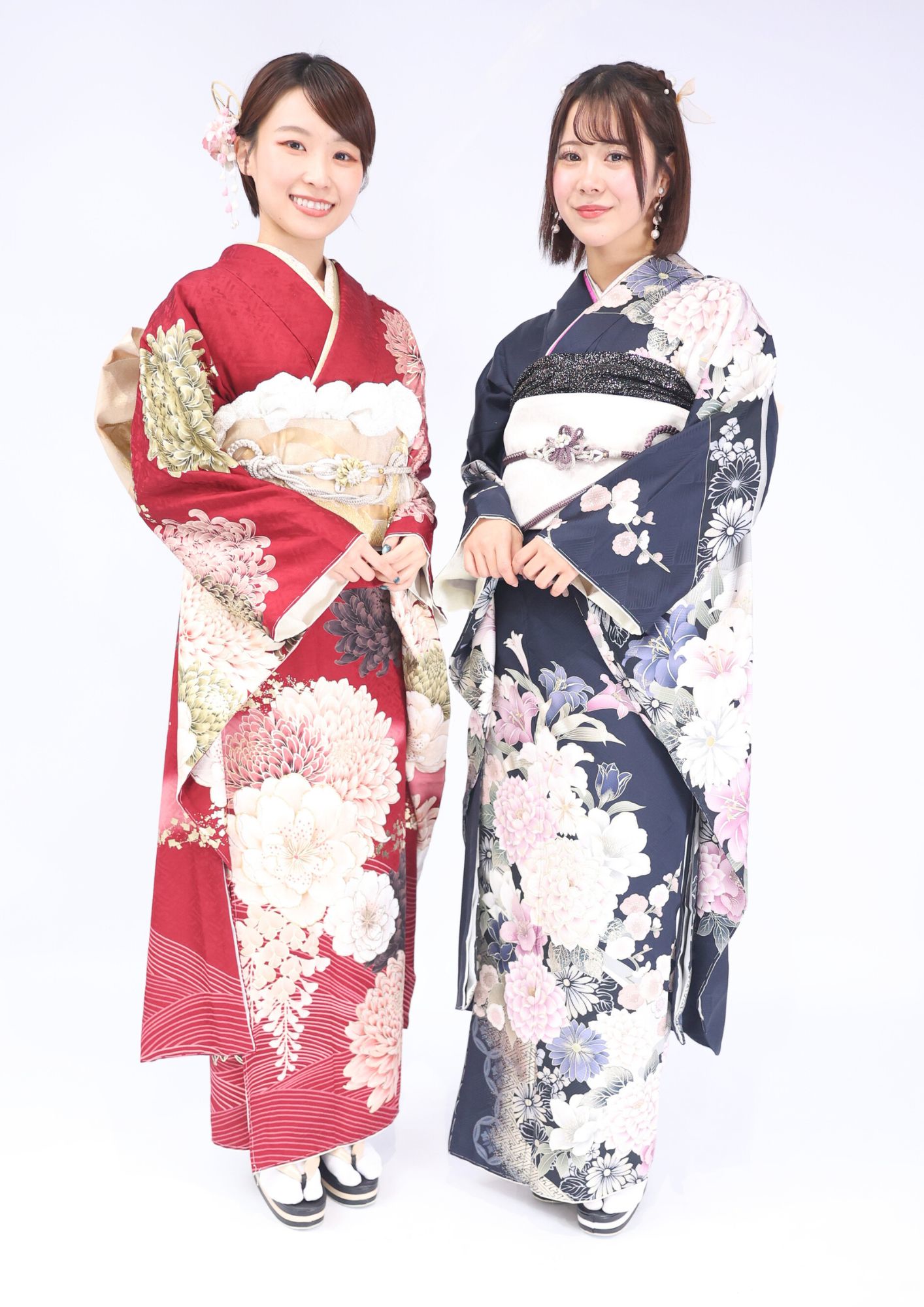 ミスユニバースジャパン北海道代表の振袖姿