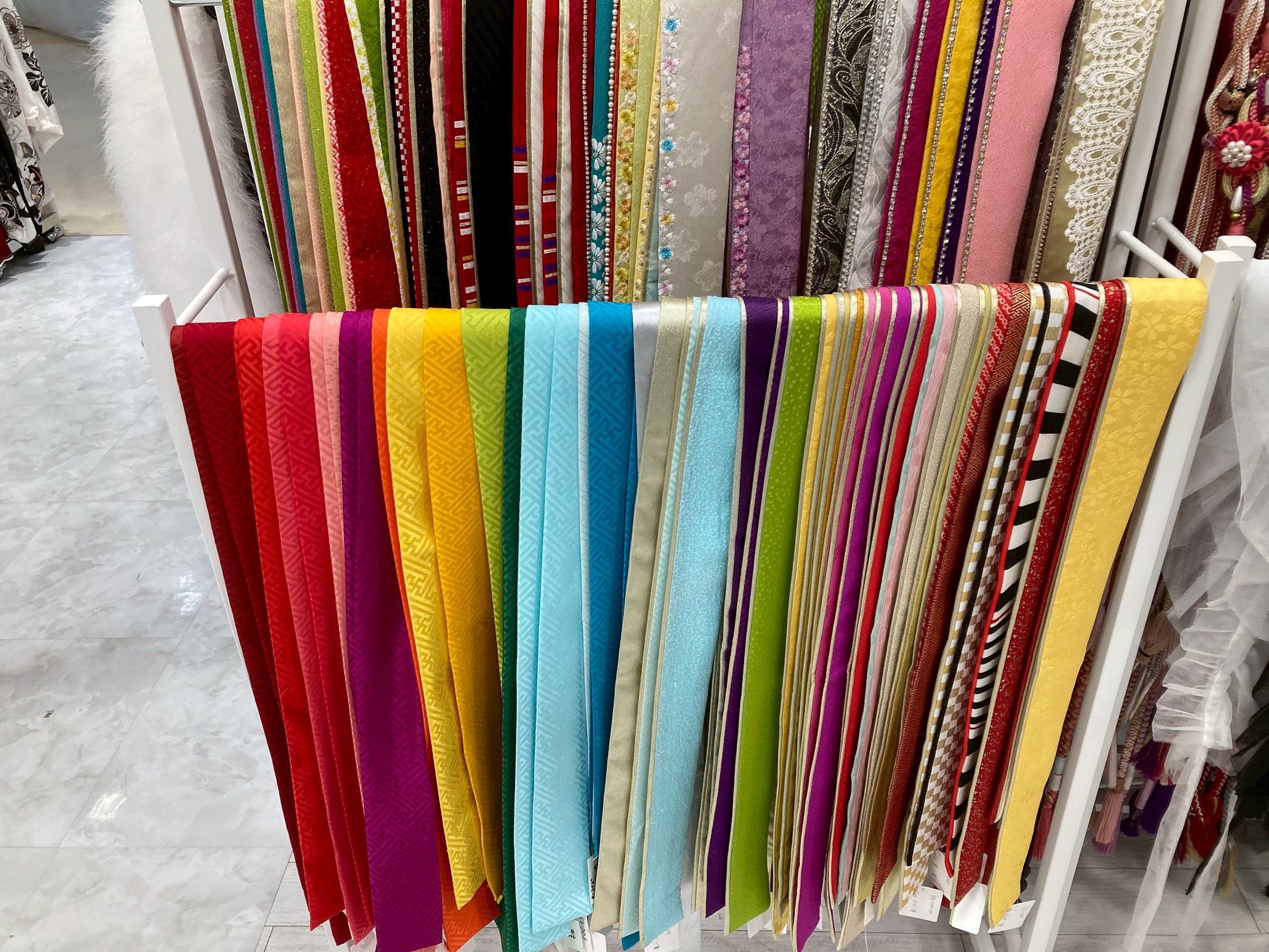 埼玉振袖レンタル専門店振袖gramの受付カウンター