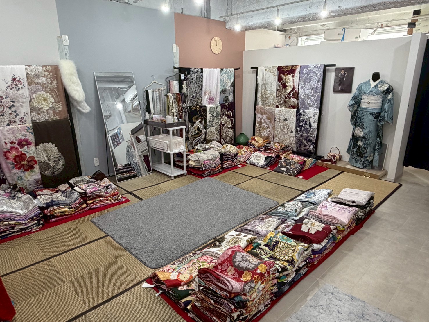 前撮り相談もできる振袖gram東札幌店のカウンセリングブース