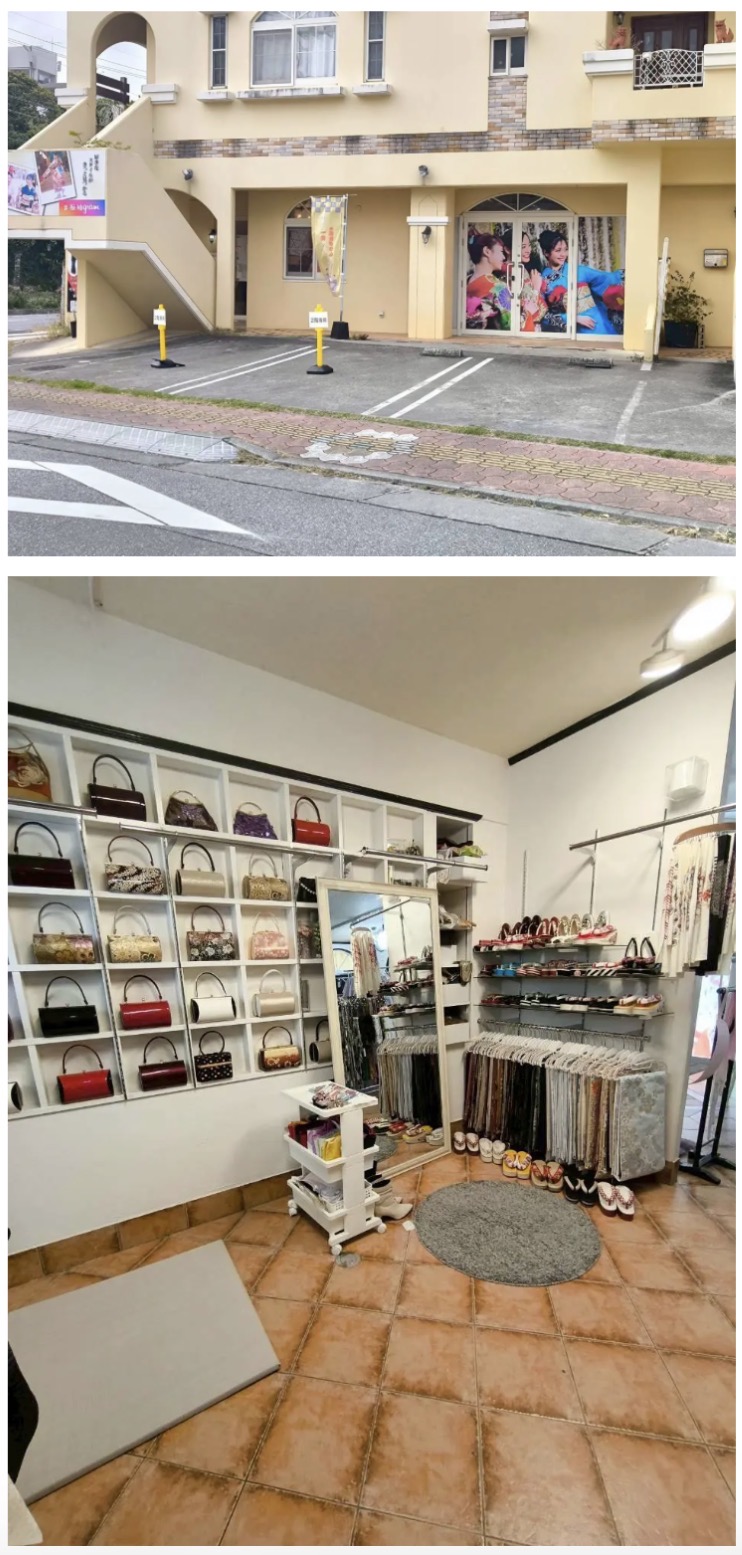 振袖gram沖縄店の広々とした接客スペース｜沖縄で成人式振袖コーディネート相談