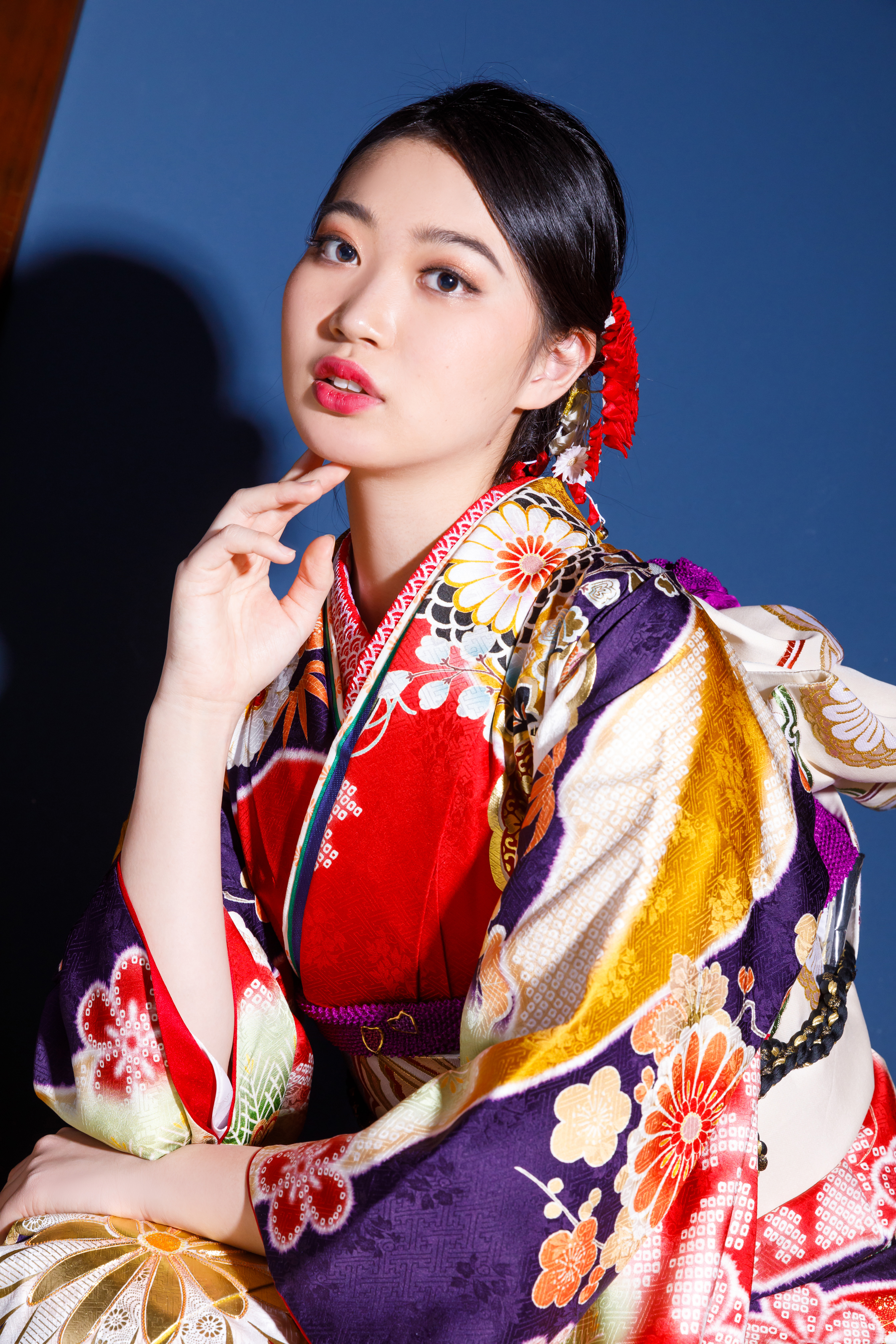 成人式の振袖前撮り写真｜プロカメラマンによる振袖フォトスタジオ撮影