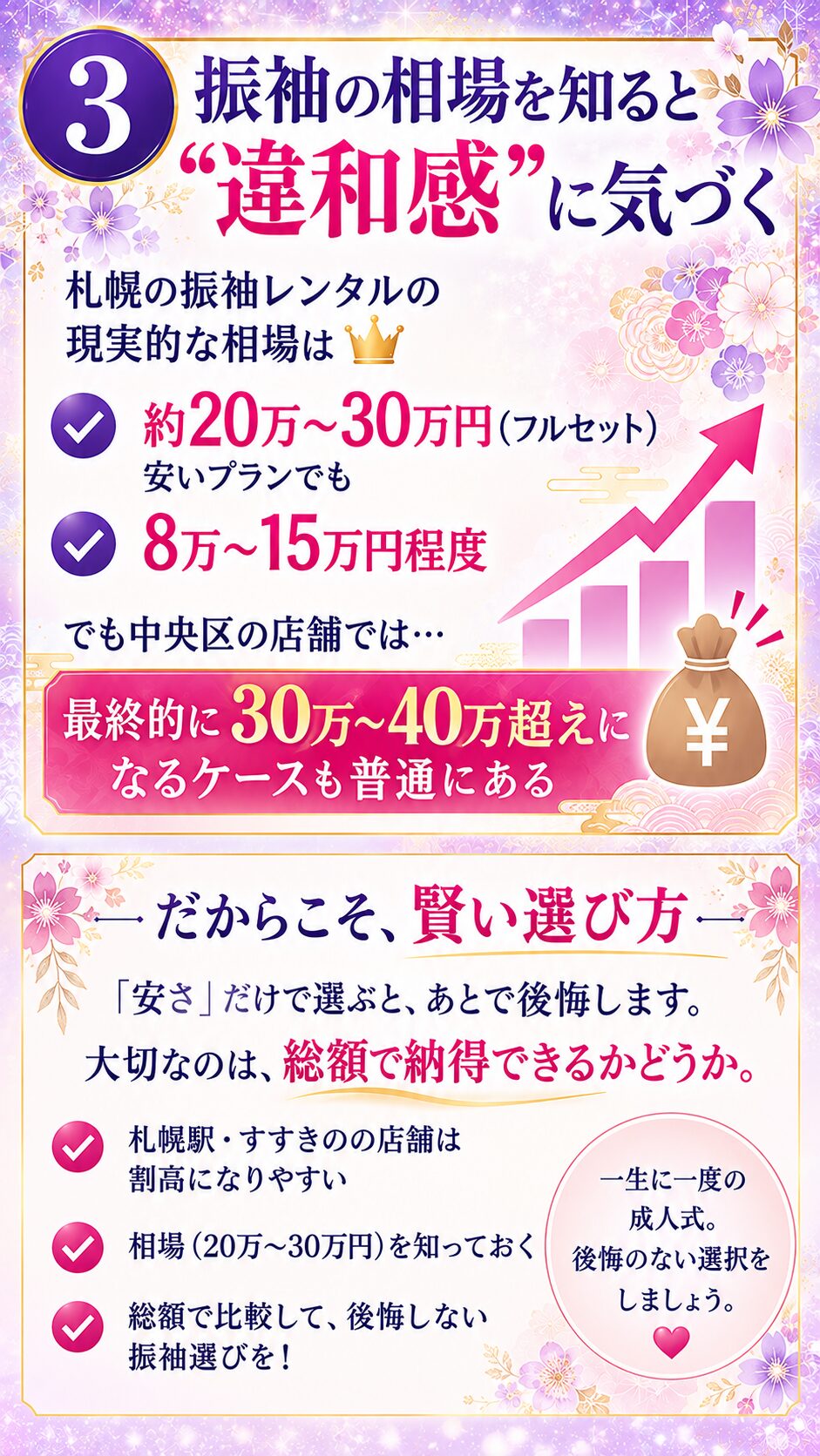 札幌振袖でレンタルを安く済ませたいなら